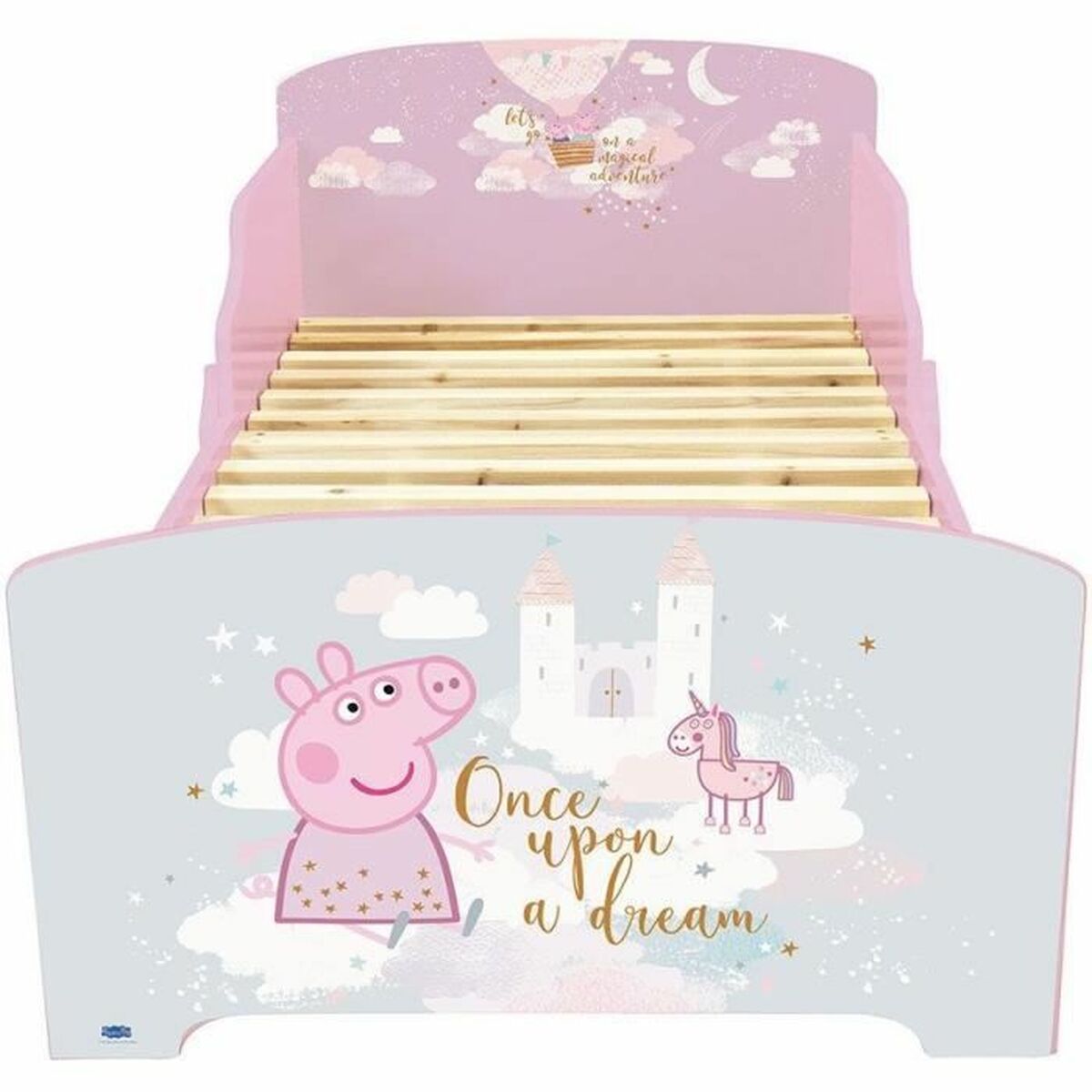 Vaikiška lova Fun House Peppa Pig 140 x 70 cm